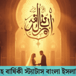 বিবাহ বার্ষিকী স্ট্যাটাস বাংলা ইসলামিক