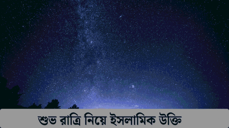 শুভ রাত্রি নিয়ে ইসলামিক উক্তি